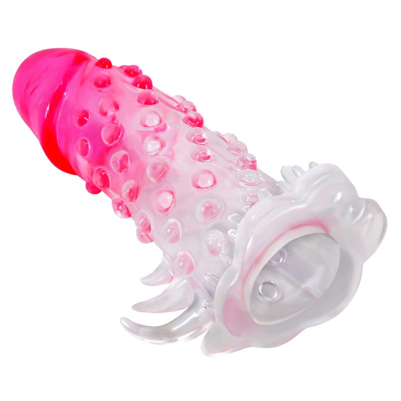 Wildford Penis Sleeve Pink and Clear