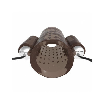 Dual Vibrating Penis Sleeve Smoked