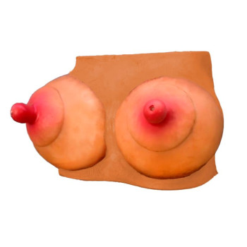 breast-shaped piggy bank