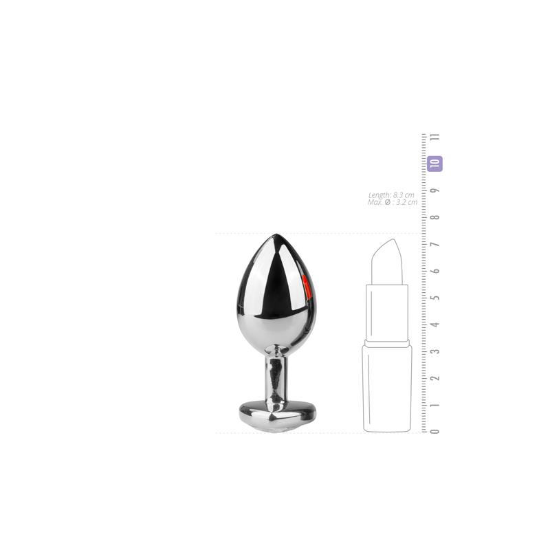 Metal Plug  No. 7 - Silver / Clear