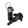 Vibrating Butt Plug Anchor Black