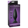 Vibrating Butt Plug Black
