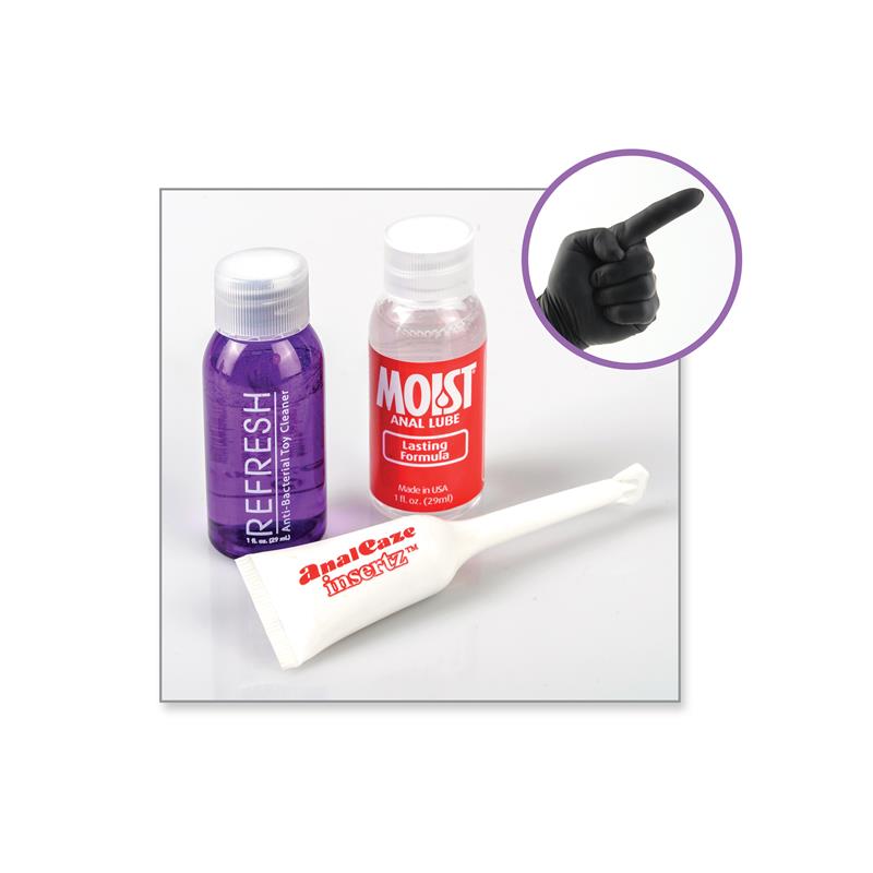 Vibrating Ass-Gam Black