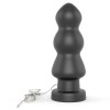 Vibrating Butt Plug King Sized 7.8 Black