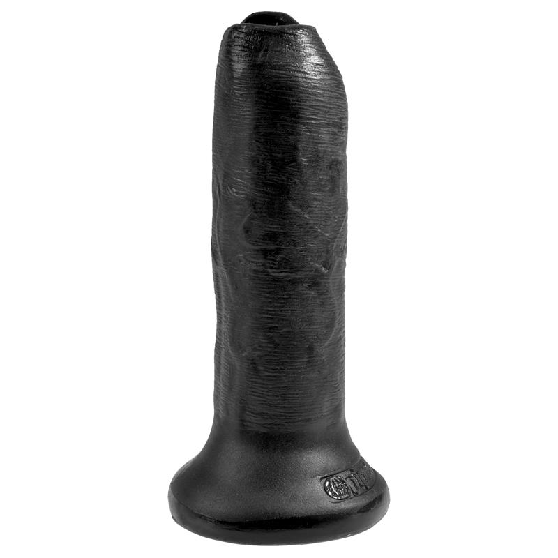 Realistic Dildo with Movable Foreskin Black 6