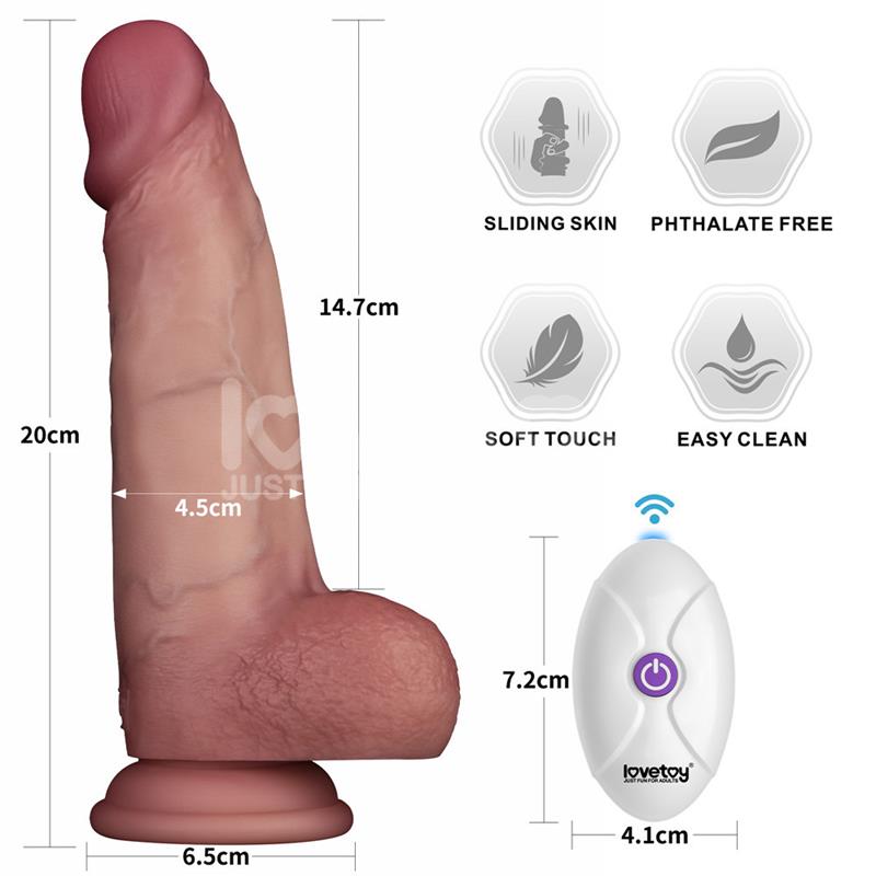 Vibrating Sliding Skin Pro II Silicone 8