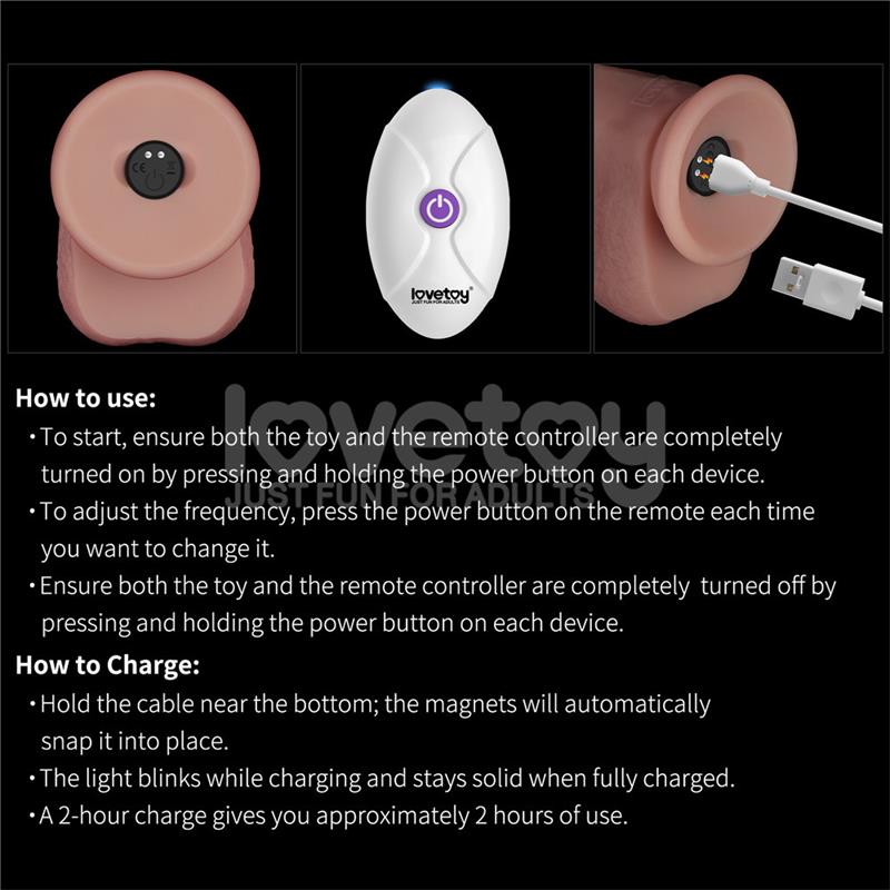 Vibrating Sliding Skin Pro II Silicone 8