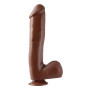 Dildo 25,4 cm Brown