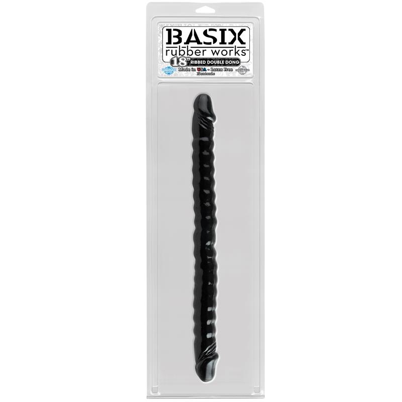 Double Dildo 45,7 cm Black