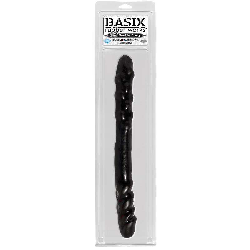 Double Dildo 40,6 cm Black