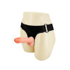 Strap-On with Dildo Realistic Flesh 15 cm