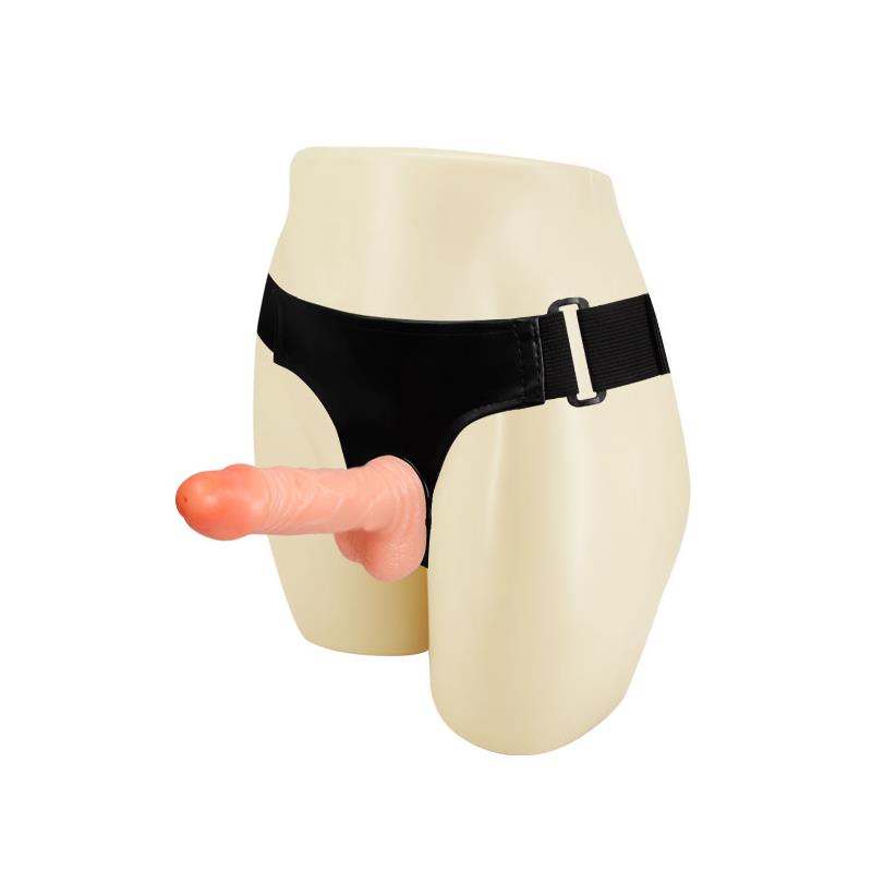 Strap-On with Dildo Realistic Flesh 15 cm
