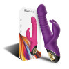 Vibrator with Thrusting and 360? Wiggling  Purple
