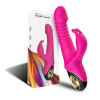 Vibrator with Thrusting and 360? Wiggling Pink