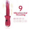 Vibrator with Thrusting G-spot and Digital Screen