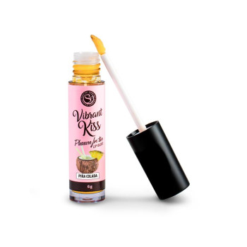 Lip Gloss Vibrant Kiss Pi?a Colada Flavor