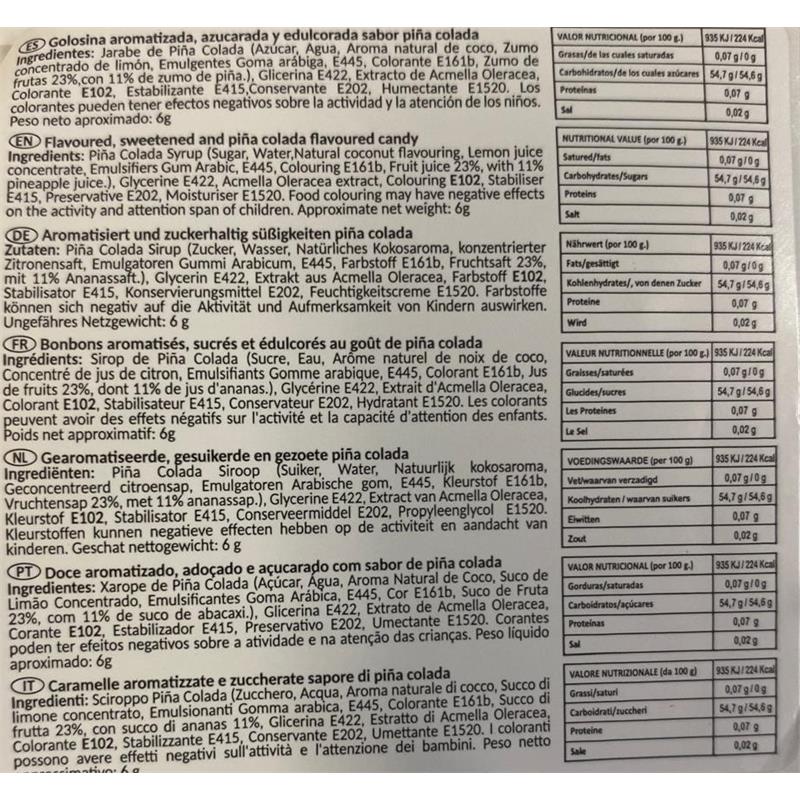 Lip Gloss Vibrant Kiss Pi?a Colada Flavor