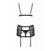 Blanita 3 Piece Lace Suspender Set