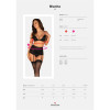 Blanita 3 Piece Lace Suspender Set