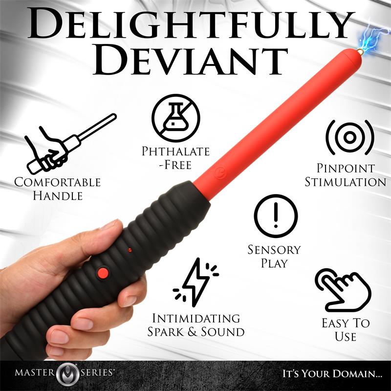 Spark Rod Zapping Wand with Electro Shock