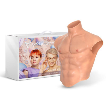 Boomax Hyper Realistic Muscle Suit Liquid Silicone Size M