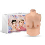 Booskin Realistic Breast Form E Cup Liquid Silicone