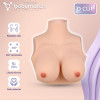 Boodie Realistic Breast Form D Cup Liquid Silicone