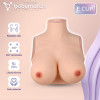 Boodie Realistic Breast Form E Cup Liquid Silicone