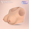 Bowie Realistic Breast Form E Cup Liquid Silicone