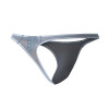 C4MSPX06 Brazilian Thong Mesh Grey