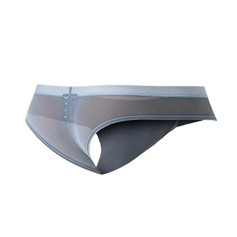 C4MSPX22 Hybrid Cheeky Brief Mesh Grey