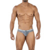 C4MSPX22 Hybrid Cheeky Brief Mesh Grey
