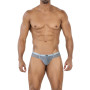 C4MSPX22 Hybrid Cheeky Brief Mesh Grey