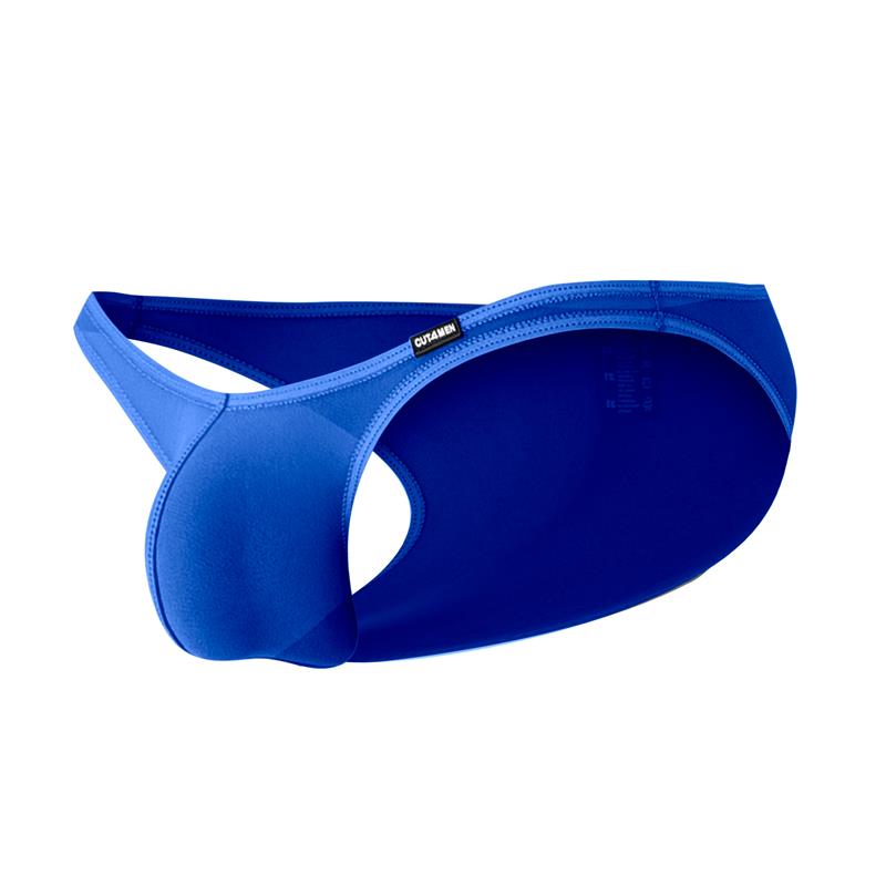 C4MSPXBUL01 Low Rise Bulge Brief Mesh Electric Blue