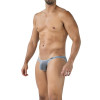 C4MSPXBUL01 Low Rise Bulge Brief Mesh Grey