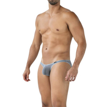 C4MSPXBUL01 Low Rise Bulge Brief Mesh Grey