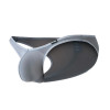 C4MSPXBUL01 Low Rise Bulge Brief Mesh Grey