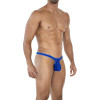 C4MSPXBUL03 Micro Thong Bulge Mesh Electric Blue