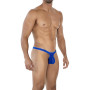 C4MSPXBUL03 Micro Thong Bulge Mesh Electric Blue