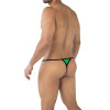 C4MSPX04 Fluo Pouch V-String Green
