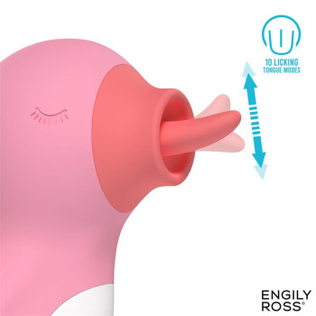 Quacky Massager with Licking Tongue