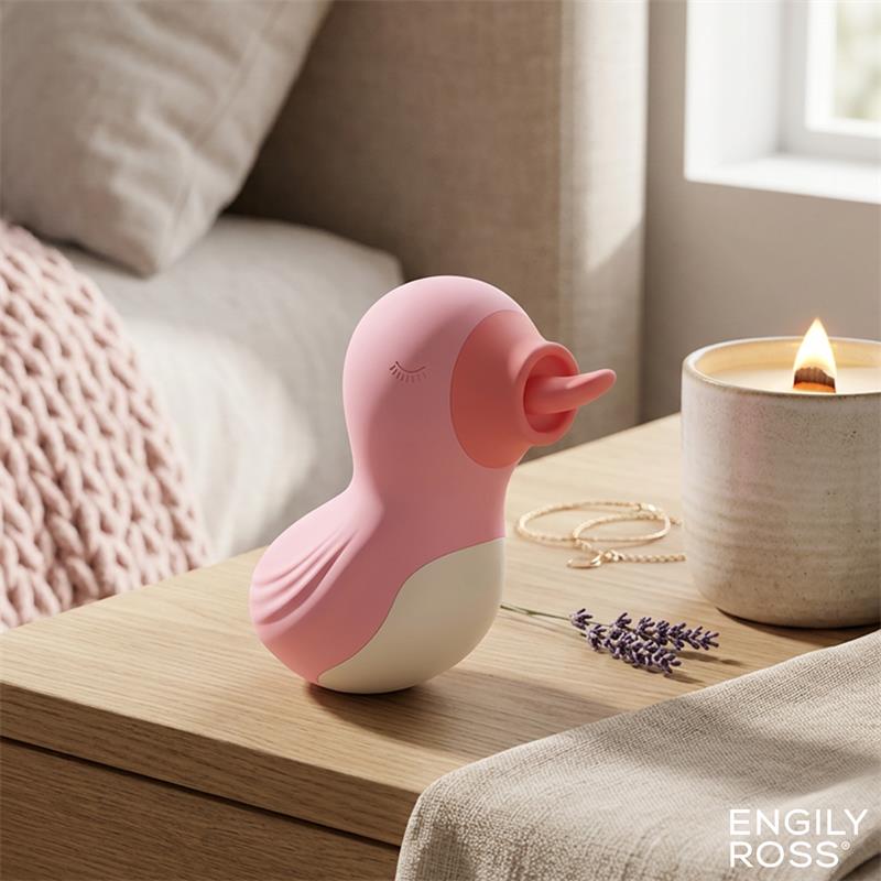 Quacky Massager with Licking Tongue