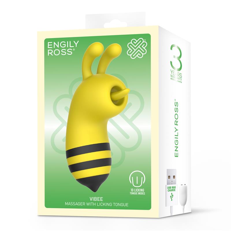 Vibee Massager with Licking Tongue