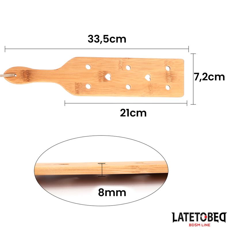 Bamboo paddle 34 cm
