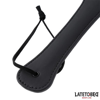 Bondage Paddle Silicone Black 32cm