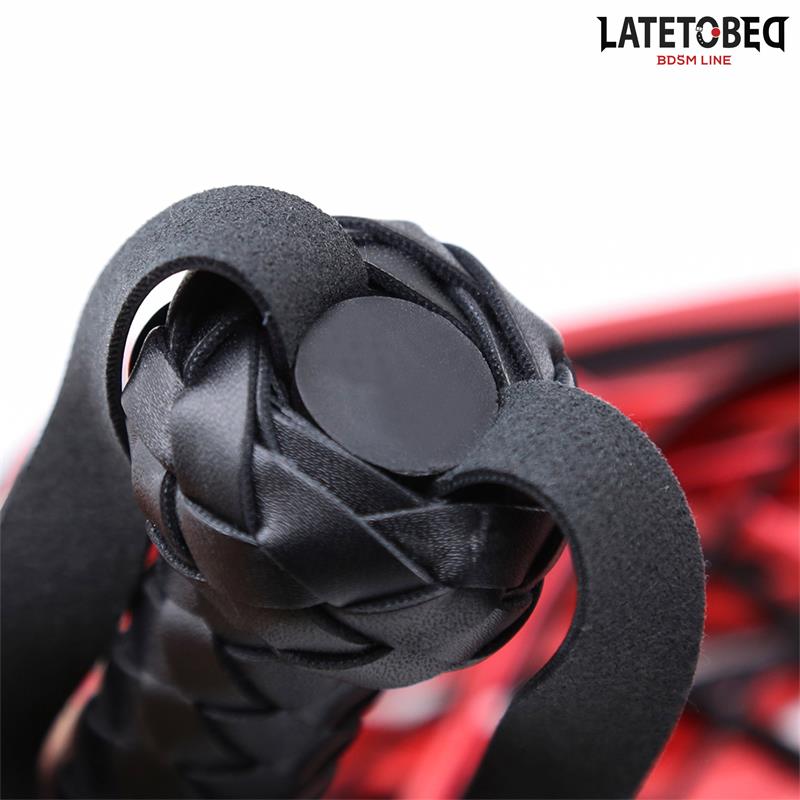 Red Black  Flogger 65 cm