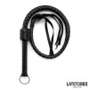 Braided Whip Black 116cm