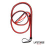 Long  Whip Blacl and Red 210cm