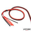 Long  Whip Blacl and Red 210cm