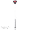 Heart shaped riding crop 51 cm